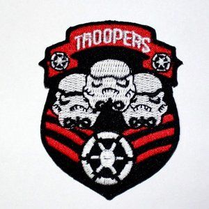 Star Wars patch iron on Storm Trooper Vader